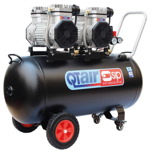 SIP QT Air DD Ultra Low Noise Oil-Free Direct Drive Compressor 3hp 100L