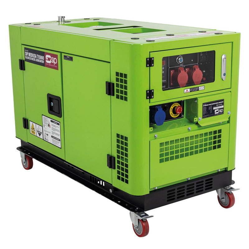 SIP T15000 Silenced Diesel Generator