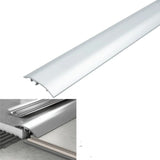 30mm Aluminium 4-in-1 Door Threshold & Floor Trim S30K Silver