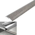 37mm Aluminium 4-in-1 Wood-Effect Door Threshold S16K 180 Mexican Oak