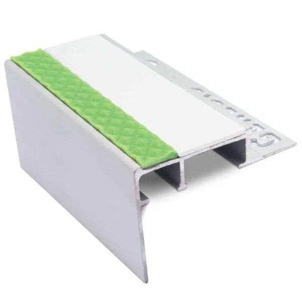 ATC – Heavy Duty – 10mm and 12.5mm Slimline Non Slip Stair Nosing White