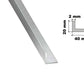 Aluminium Natural Extruded Angle Corner