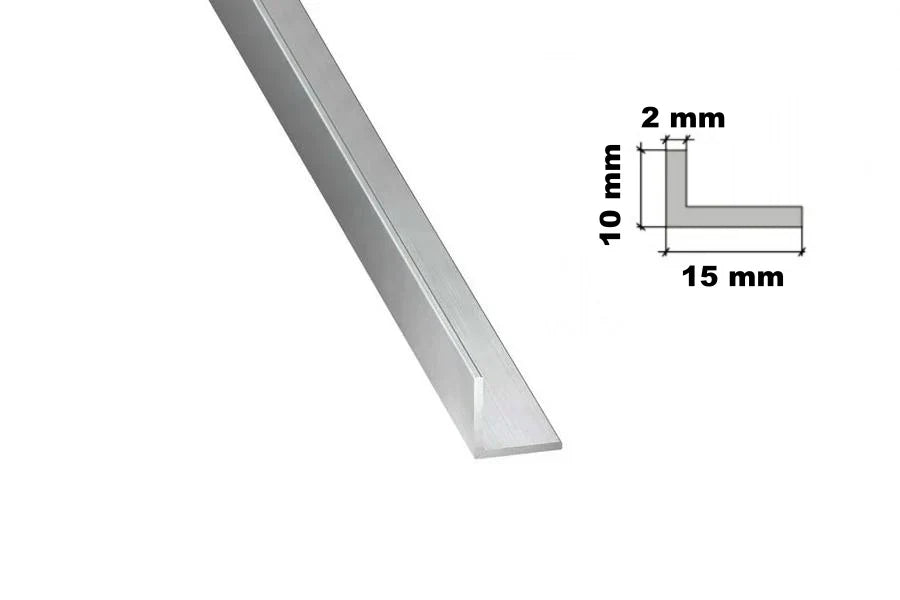 Aluminium Natural Extruded Angle Corner