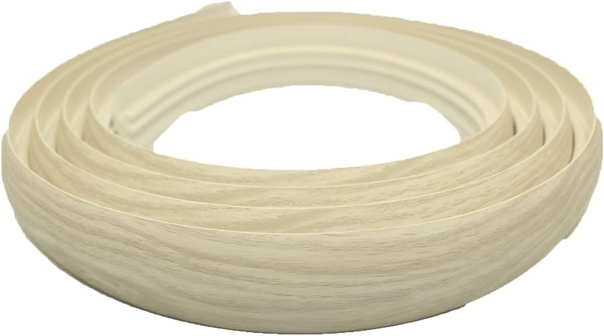 40mm PVC Flex Line Flooring Transition Strip – Flexible Threshold Profile Aspen Oak