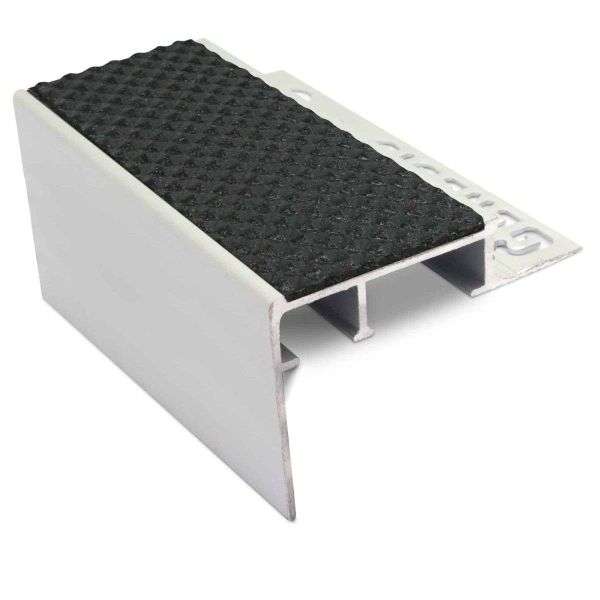 NTC – Heavy Duty Ceramic Tile-In Nosing Tredsafe Non Slip Black Tredsafe