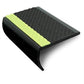 ASB 65x36mm PVC Non-Slip Stair Nosing with Glow Insert Black Tredsafe