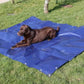 350gsm Blue Beige Heavy Duty Tarpaulin – Waterproof UV-Proof Cover