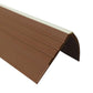 Flexible Luminescent Non-Slip PVC Stair Nosing 730-RDFL ( 1200mm x 40mm x 40mm ) Brown
