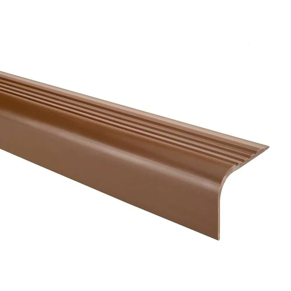 Non-Slip Flexible Stair Nosing 730-RGPT ( 52mm x 40mm ) Brown