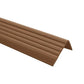 Flexible Anti-Slip Self-Adhesive Stair Nosing 735-ND ( 1200mm x 40mm x 25mm ) Brown