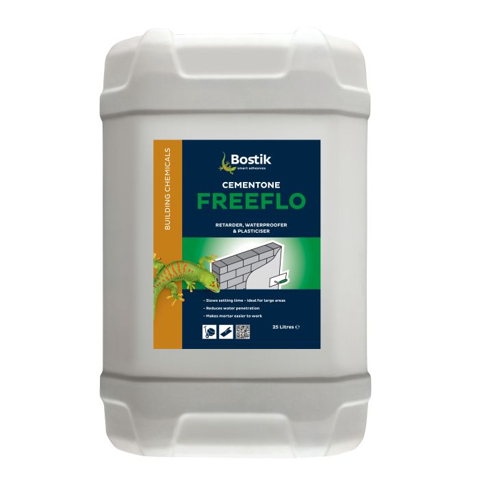 Cementone Freeflo Waterproofer, Plasticiser & Retarder - 25ltr