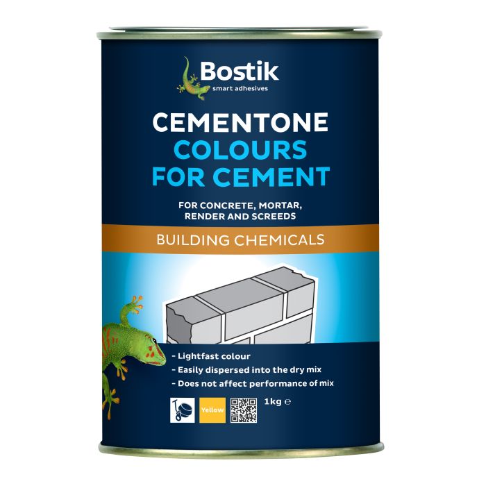 Cementone No1 Powder Cement Colour - 1kg - Yellow