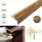 16x25mm Push-In Wood Effect PVC Stair Nosing – UPVC Edge Trim for Laminate & Wood Floors Chestnut 6e