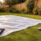 Clear 100GSM Monotex Tarpaulin Waterproof UV-Stabilised Sheet
