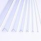 Clear Edge Protector Transparent PVC Plastic Corner Angle Trim 90°