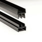 Clip-On Vivarium Double Channel Top & Bottom Glass Runners Track for 15/18 MM Board