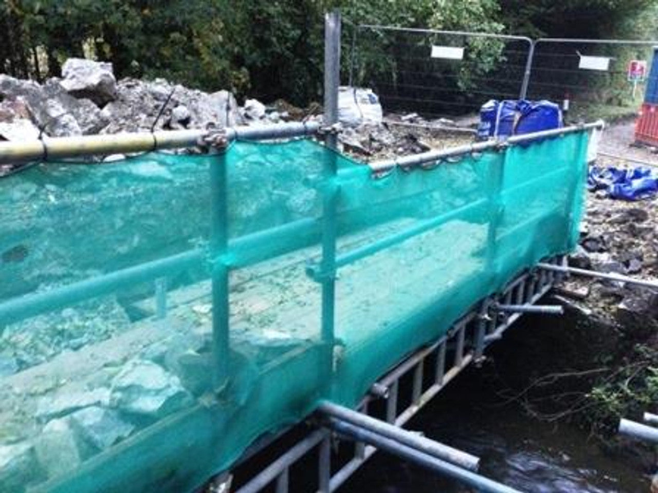 50gsm Debris Netting – Heavy Duty UV-Stabilised Safety Mesh Roll