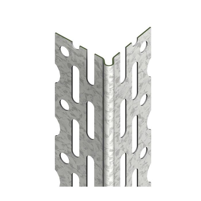 Drywall Angle Bead - 3x23mm x 2.4m - Galvanised