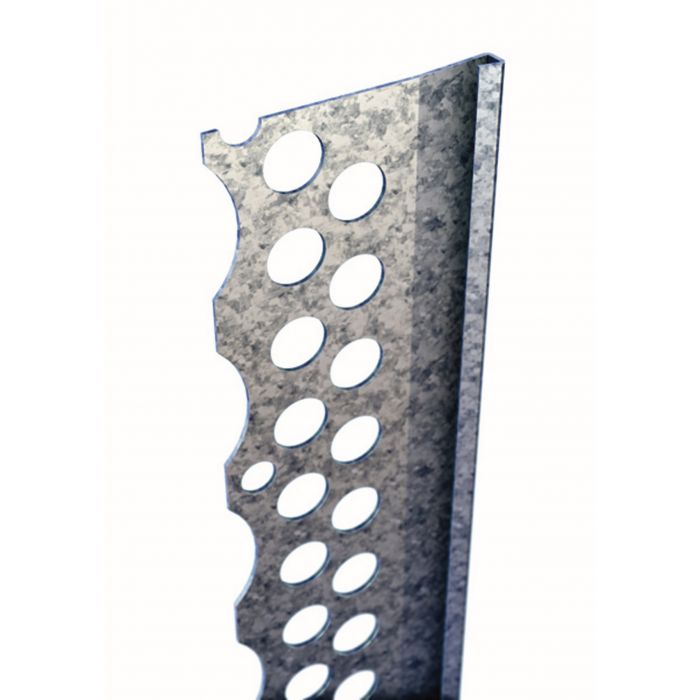 Drywall Stop Bead - 3x30mm x 2.4m - Galvanised