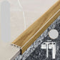 D-K0200 PVC Wood Effect Stair Nosing Edge Trim – 30 x 30mm UPVC Step Edge Protector Elm 5e
