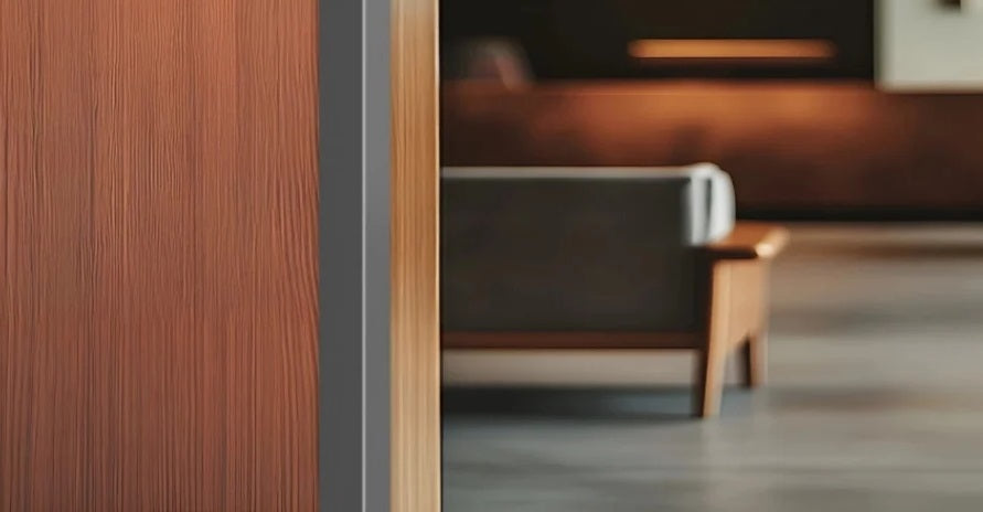 Equal & Unequal Edge Protector Dark Grey PVC Plastic Corner Angle Trim 90°