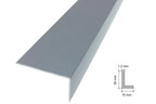 Equal & Unequal Edge Protector Dark Grey PVC Plastic Corner Angle Trim 90°