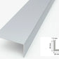 Equal & Unequal Edge Protector Light Grey PVC Plastic Corner Angle Trim 90°