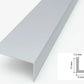 Equal & Unequal Edge Protector Light Grey PVC Plastic Corner Angle Trim 90°