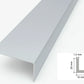 Equal & Unequal Edge Protector Light Grey PVC Plastic Corner Angle Trim 90°