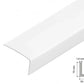 Equal & Unequal Edge Protector White PVC Plastic Corner Angle Trim 90°