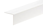Equal & Unequal Edge Protector White PVC Plastic Corner Angle Trim 90°