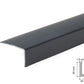 Equal & Unequal RAL 7016 Edge Protector Anthracite PVC Plastic Corner Angle Trim 90°