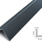 Equal & Unequal RAL 7016 Edge Protector Anthracite PVC Plastic Corner Angle Trim 90°
