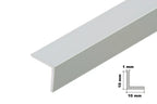 Extruded Angle Corner Anodised Aluminium (Silver & Gold)