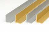 Extruded Angle Corner Anodised Aluminium (Silver & Gold)