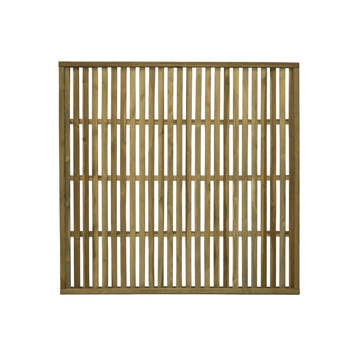 Forest Pressure Treated Vertical Slatted Screen 1.8mtr x 1.8mtr (Pack of 5)