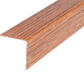 PVC Plastic Edge Protector Moulding Wood Effect Corner Angle Trim 90°
