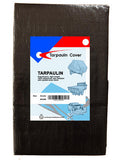 Heavy Duty 80GSM Black & White Tarpaulin Sheet – Waterproof & Tear-Resistant
