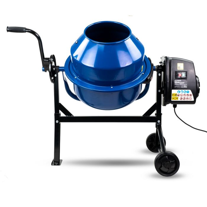 Hyundai Electric Concrete Mixer 63ltr/230V/220W - HYCM63E