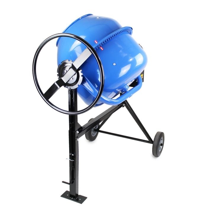Hyundai Portable Electric Cement Mixer 160ltr/240v/650w - HYCM160E