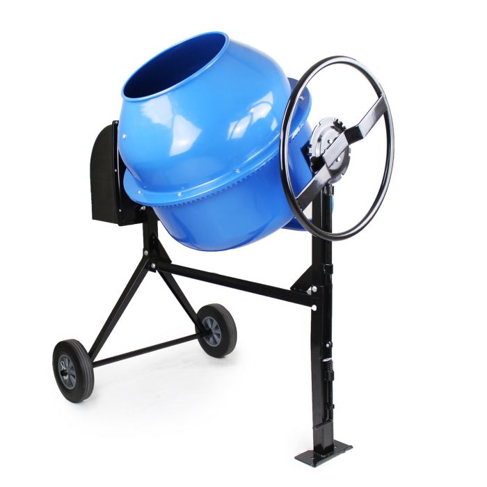 Hyundai Portable Electric Cement Mixer 160ltr/240v/650w - HYCM160E