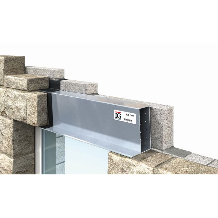 IG BOX 200 Standard Structural Steel Lintel - 1500mm