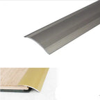 A49 61mm Anodised Aluminium Self Adhesive Door Threshold Ramp Profile Inox