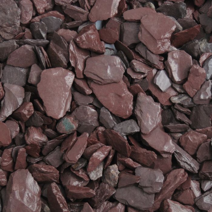 Long Rake Spar 20mm Plum Slate - Prepacked Bag