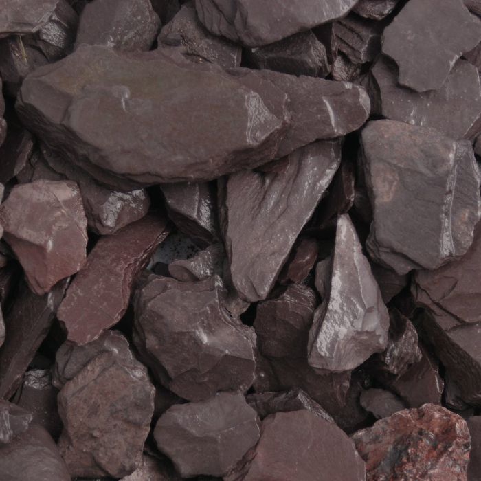 Long Rake Spar 40mm Plum Slate - Bulk Bag