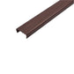 PVC U Section Melamine Furniture Edge Trim – 18mm x 2.6m Mahohany