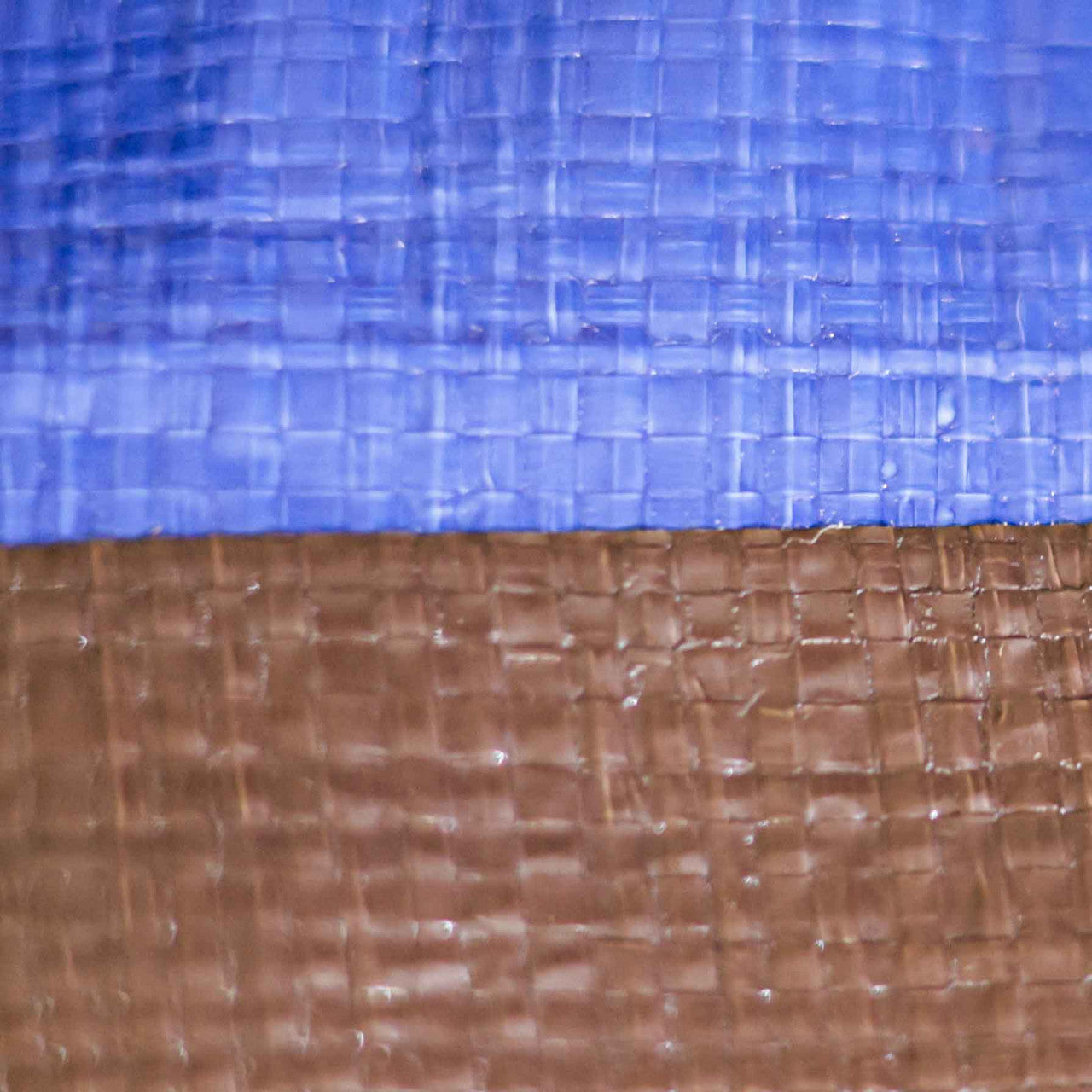 185gsm Brown Blue Heavy Duty Tarpaulin – Waterproof Tarp for Outdoor Use