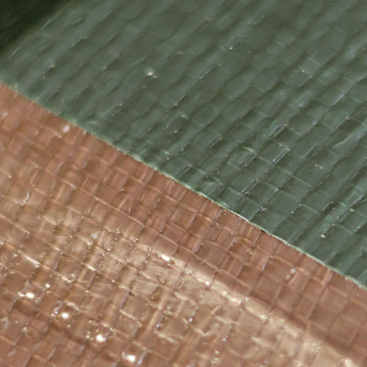 250gsm Green Brown Heavy Duty Tarpaulin – Waterproof Outdoor Cover