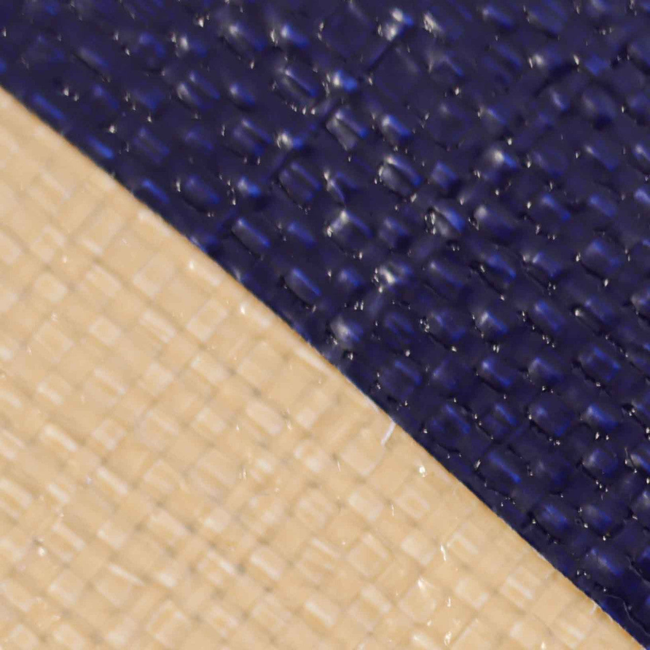 350gsm Blue Beige Heavy Duty Tarpaulin – Waterproof UV-Proof Cover