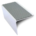 63mm Aluminium Stair Edge with Tredsafe Anti-Slip Insert – NHD06